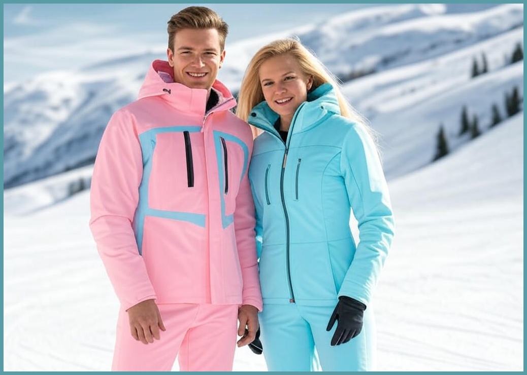 DOOK SNOW 남성 여성 파스텔 커플 보드복 세트 스키복 상의 하의 방수 방풍 보온