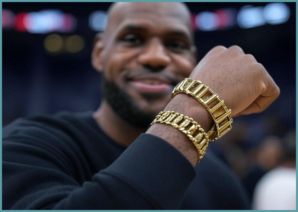 NBA팔찌 남자패션팔찌 5종 르브론제임스 스테판커리, 1개