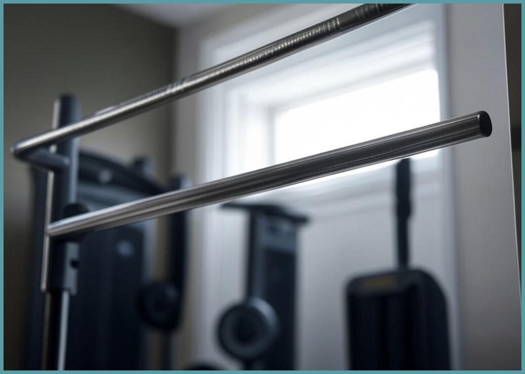 STEEL 가정용 치닝디핑 턱걸이 운동기구 실내 문틀 철봉 풀업바 고급형, 1개