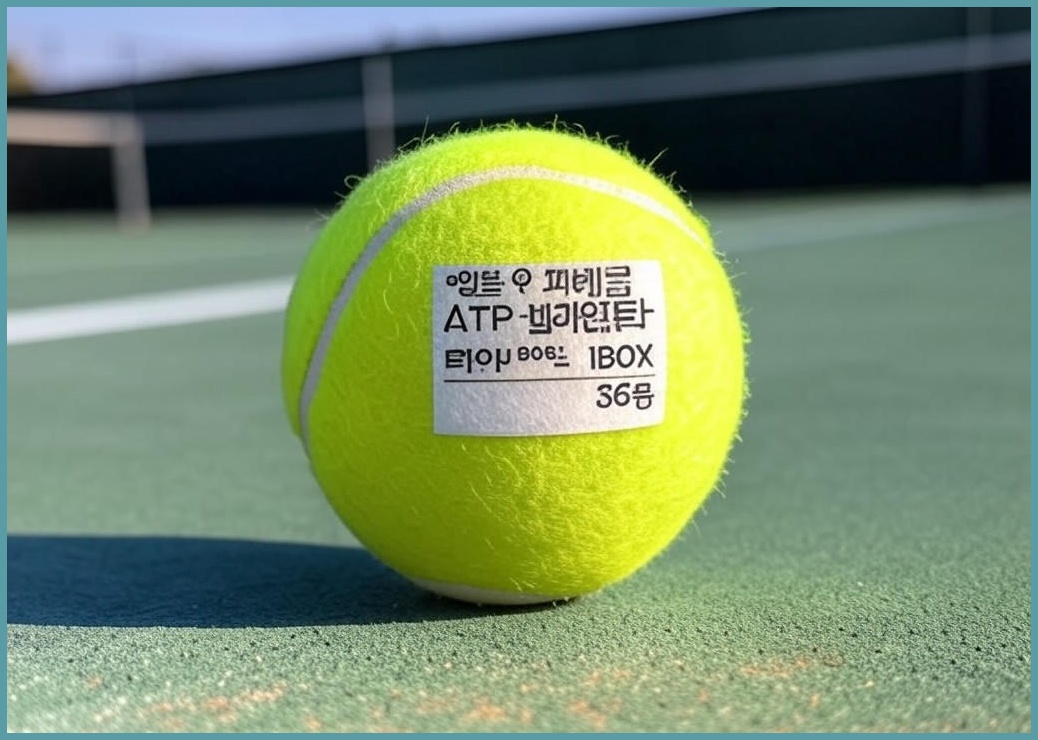 던롭 테니스공 ATP 챔피언쉽 시합구 1BOX 36캔