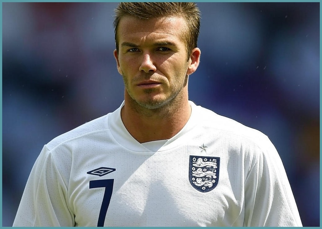 베컴 유니폼 제라드 축구 램파드 잉글랜드 축구복 저지 7번 홈 반팔 - 이미지 1