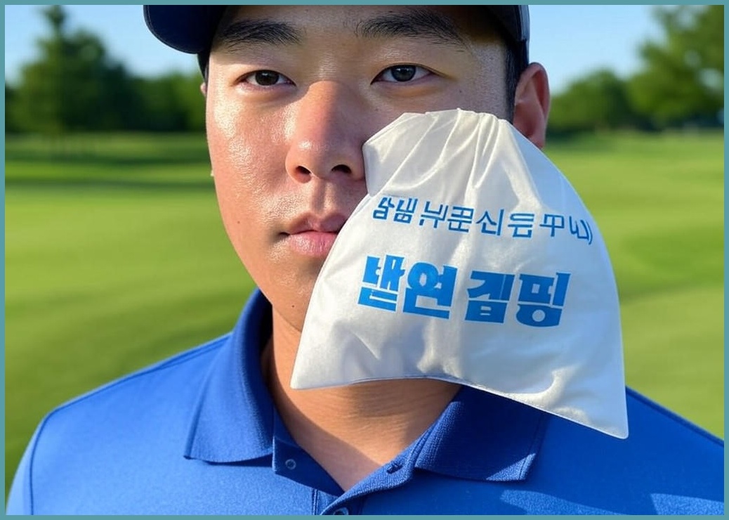 볼빅 퓨어쿨 얼음주머니 골프 아이스팩 냉온찜질 - 이미지 1