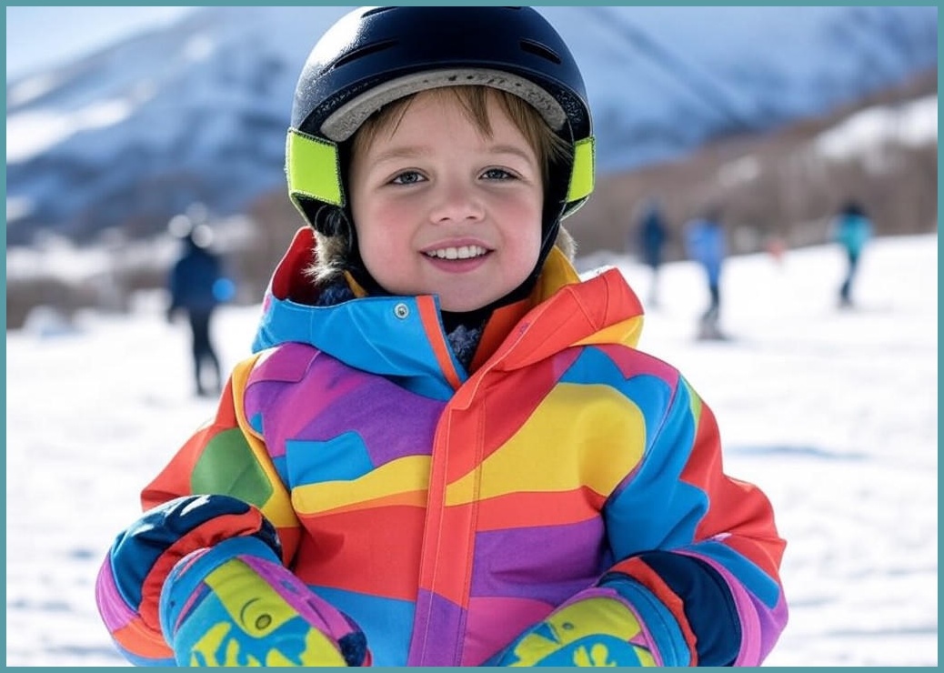 아넥스 스키장갑 스노우보드 아동 어린이 주니어 성인 방수 방한 - 이미지 1