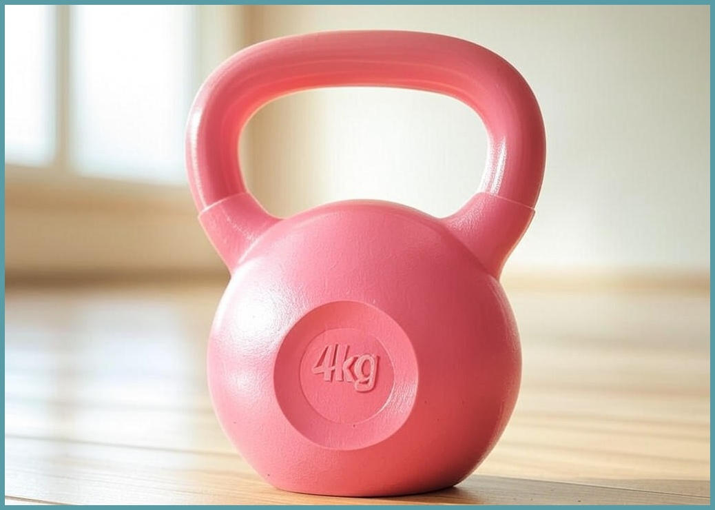 앳플리 소프트 케틀벨, 인디 핑크, 4kg, 1개 - 이미지 1