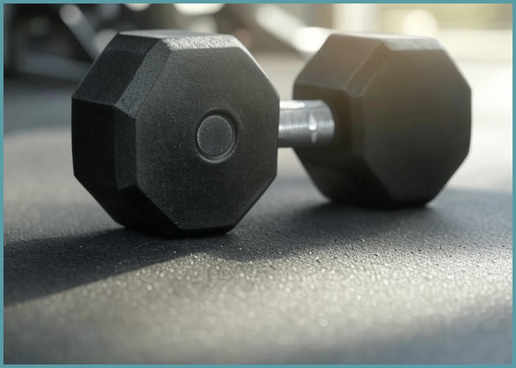 코멧 스포츠 육각 덤벨 아령 블랙
