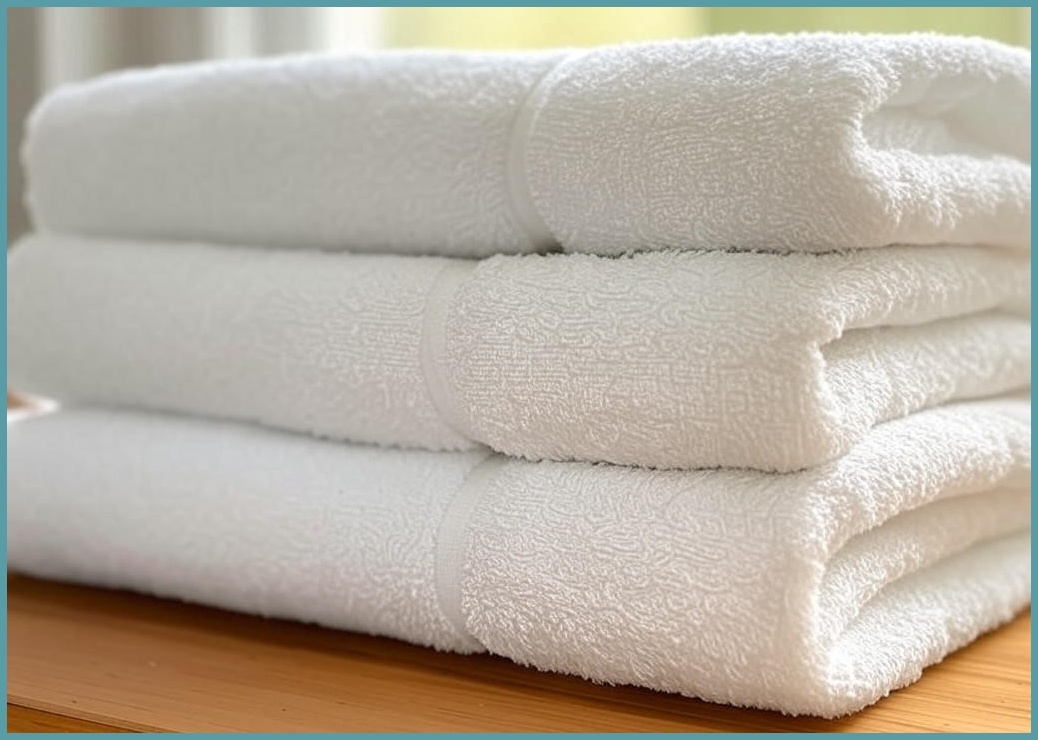 [코튼알리오] K-스포츠타올 100%순면 길이110cm 4장