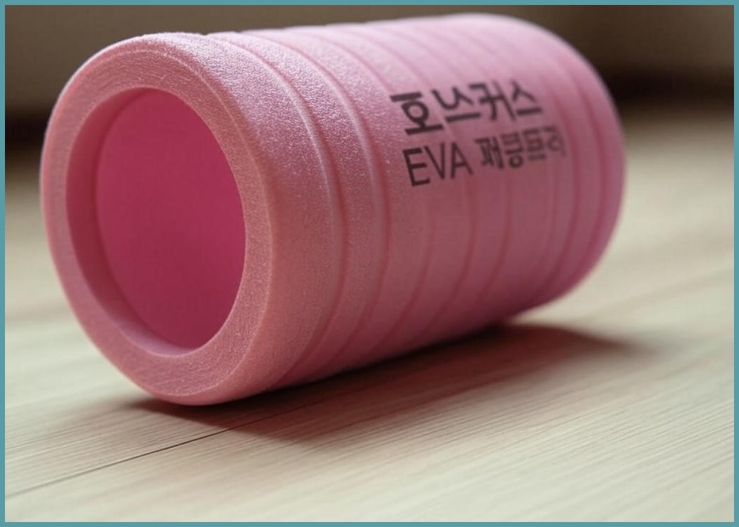 호스커스 EVA 폼롤러, 인디핑크, 1개
